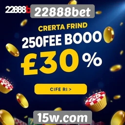 Ofertas promocionais disponíveis no 22888bet