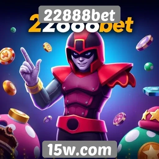 A variedade de jogos disponíveis no 22888bet